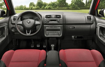 Skoda Fabia II Monte Carlo interior